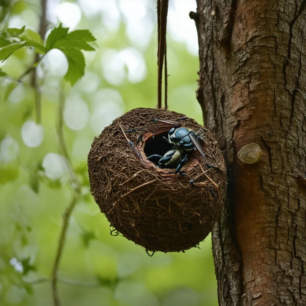 How Far Do Bald-Faced Hornets Travel From Their Nest?